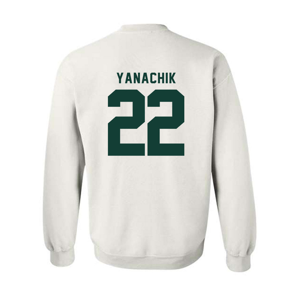 Michigan State - NCAA Football : Jack Yanachik - Classic Shersey Crewneck Sweatshirt