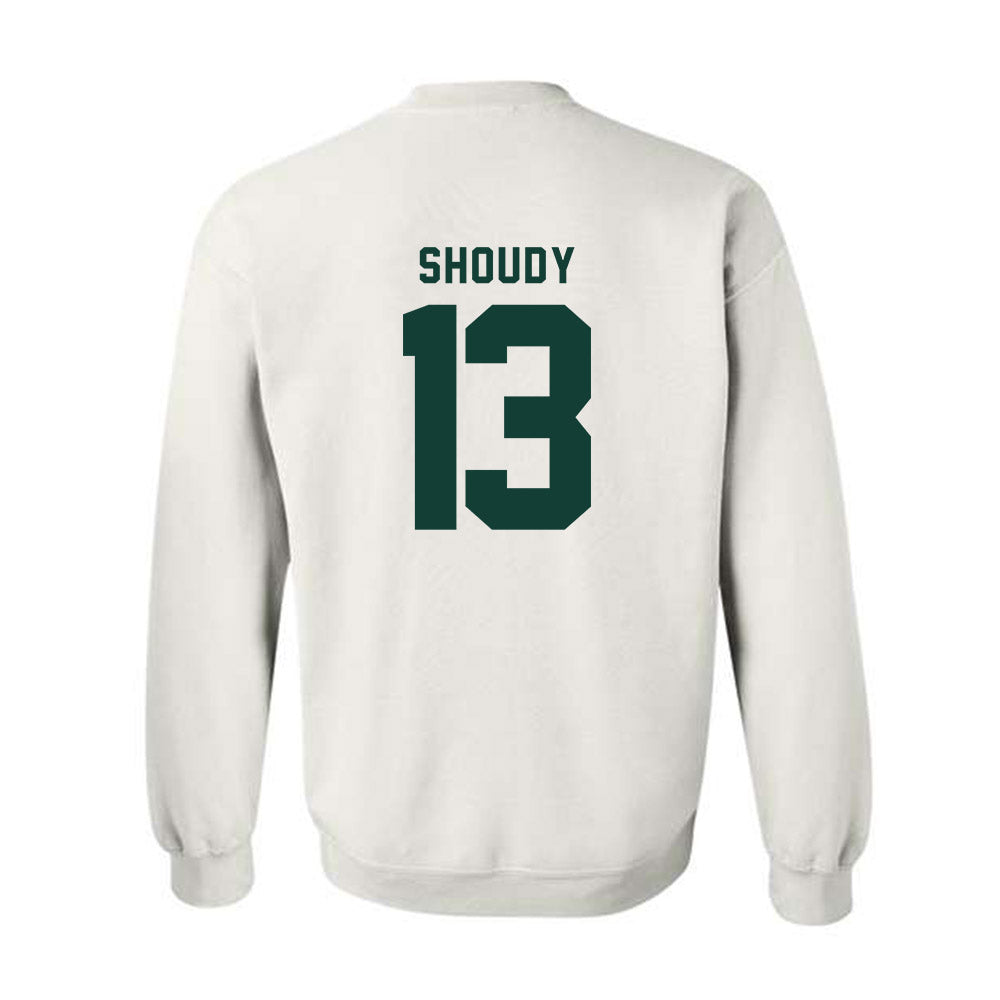 Michigan State - NCAA Men's Ice Hockey : Tiernan Shoudy - Classic Shersey Crewneck Sweatshirt