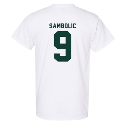 Michigan State - NCAA Women's Basketball : Sara Sambolic - Classic Shersey T-Shirt-1