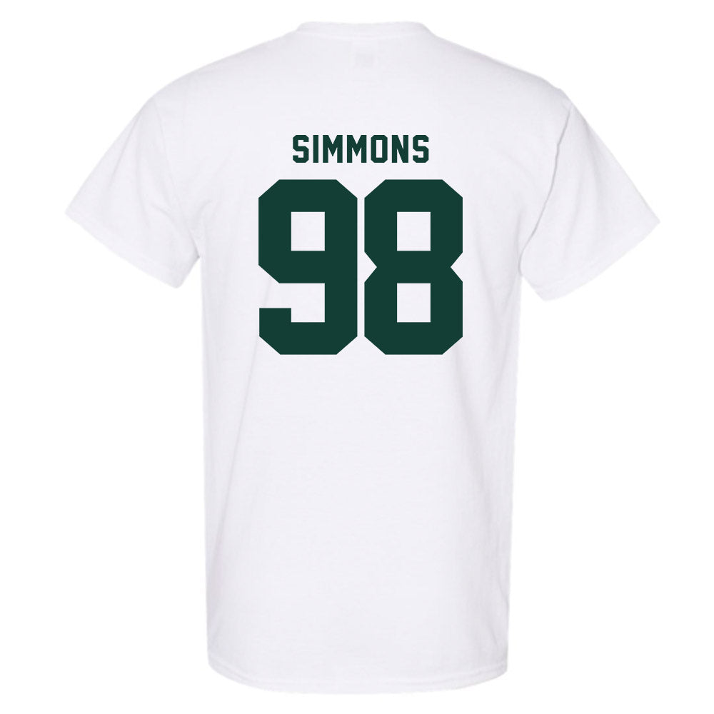 Michigan State - NCAA Football : Derrick Simmons - Classic Shersey T-Shirt-1