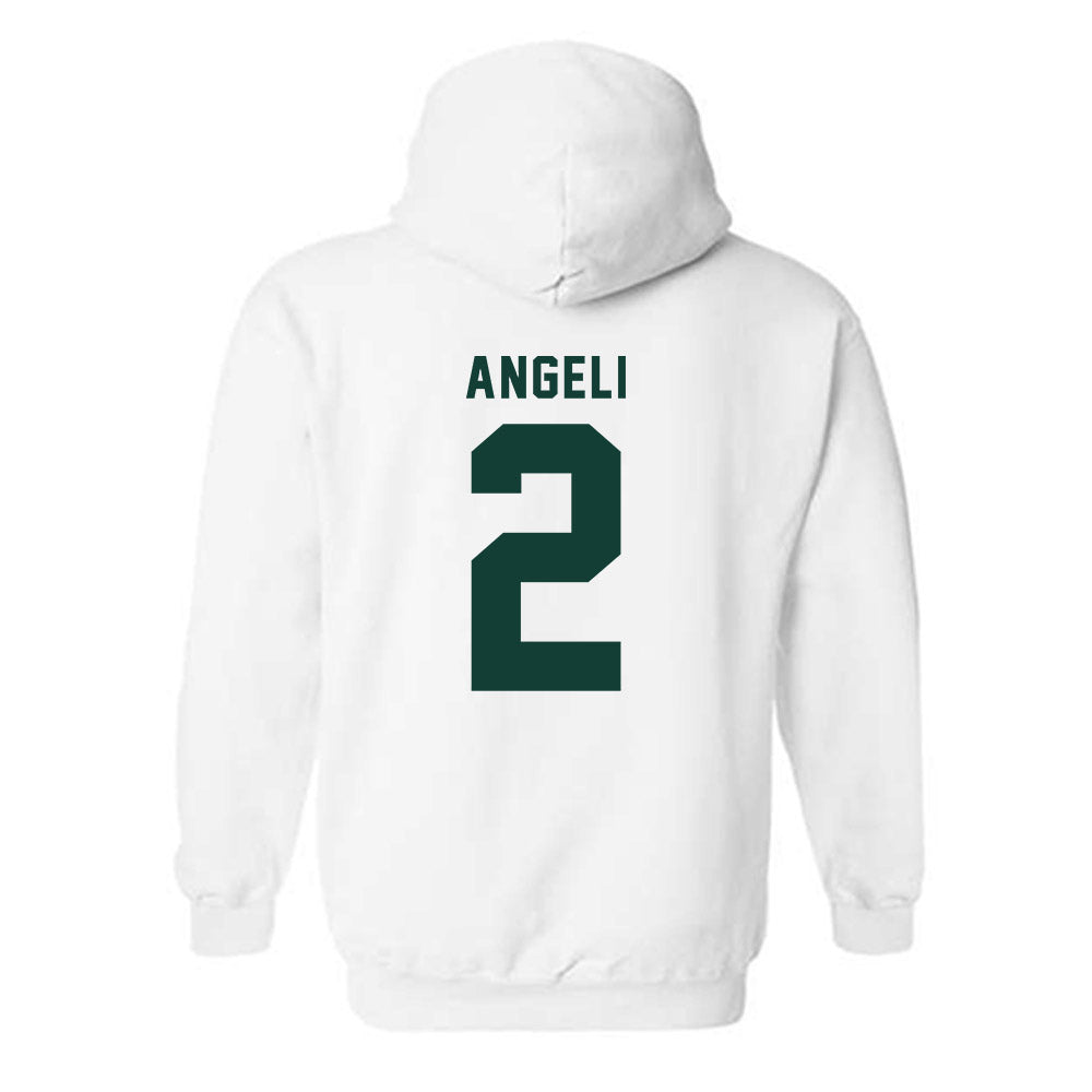Michigan State - NCAA Women's Field Hockey : Nina Angeli - Classic Shersey Hooded Sweatshirt-1