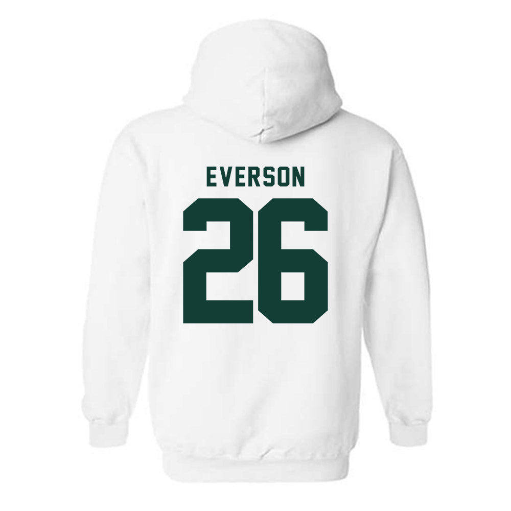 Michigan State - NCAA Baseball : Andrew Everson - Classic Shersey Hooded Sweatshirt-1