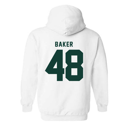 Michigan State - NCAA Football : Charlie Baker - Classic Shersey Hooded Sweatshirt