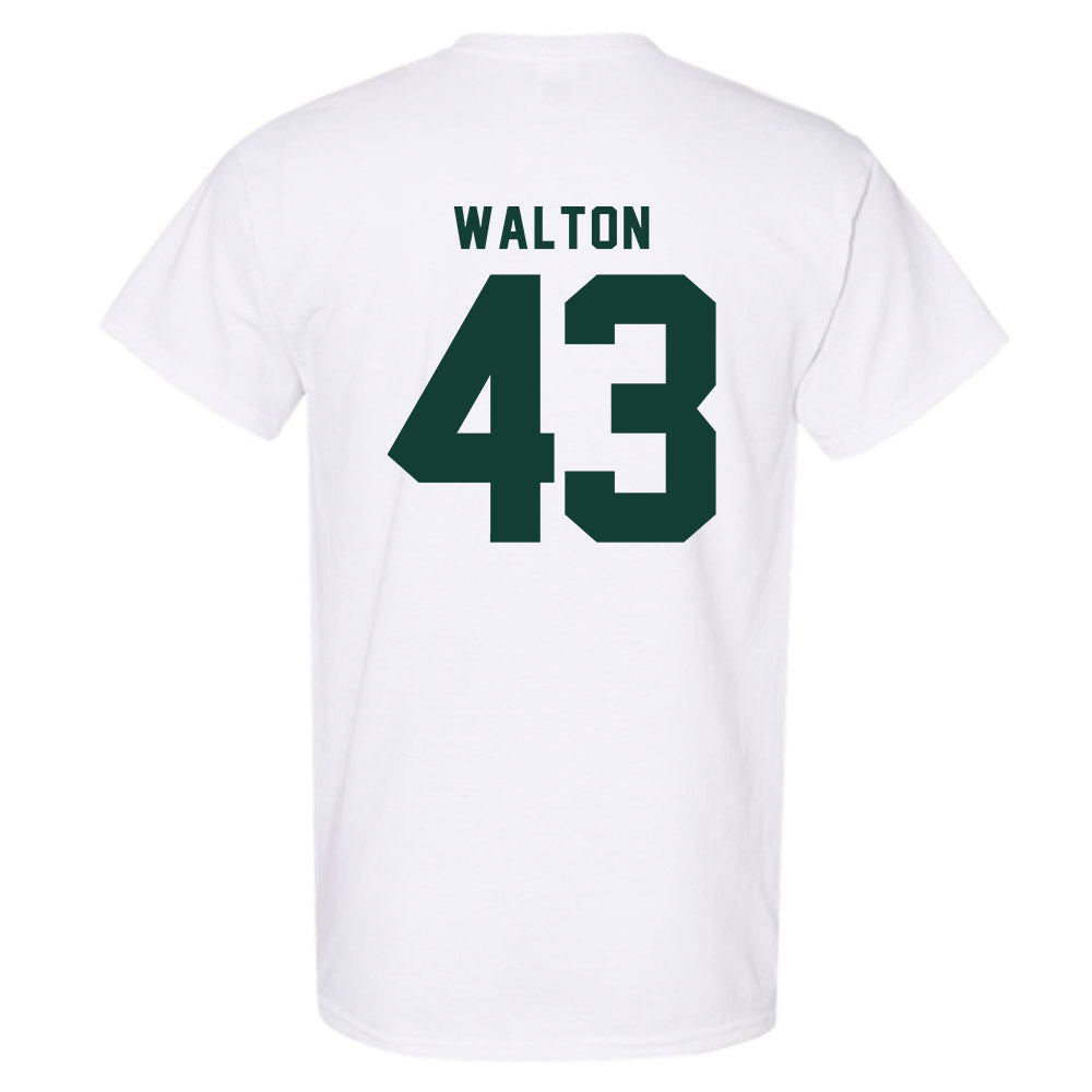 Michigan State - NCAA Men's Basketball : Colin Walton - Classic Shersey T-Shirt-1