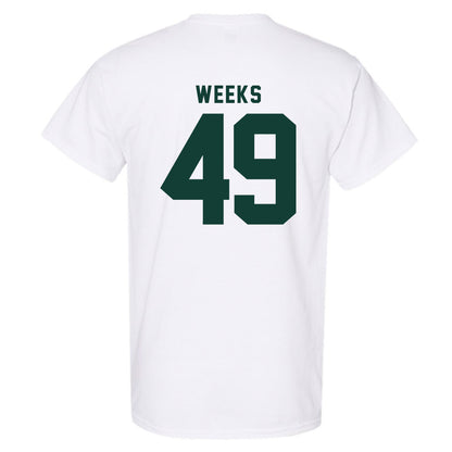 Michigan State - NCAA Football : Alex Weeks - Classic Shersey T-Shirt-1