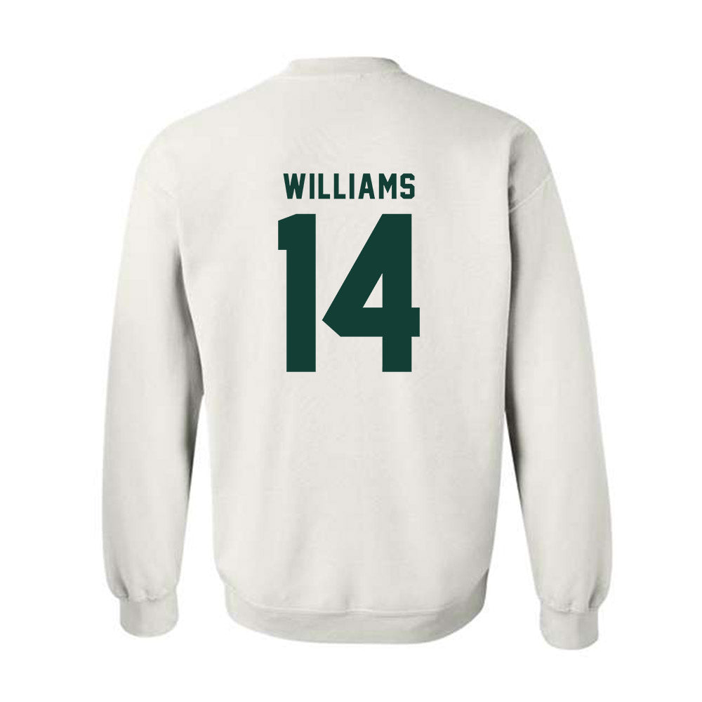 Michigan State - NCAA Football : Bryson Williams - Classic Shersey Crewneck Sweatshirt-1