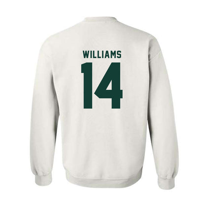 Michigan State - NCAA Football : Bryson Williams - Classic Shersey Crewneck Sweatshirt-1