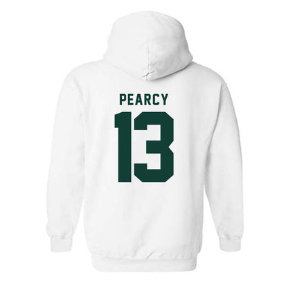 Michigan State - NCAA Women's Soccer : LJ Pearcy - Classic Shersey Hooded Sweatshirt-1