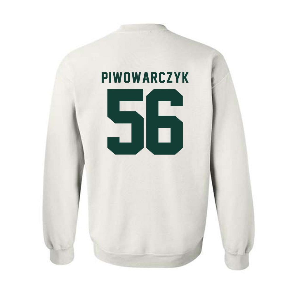 Michigan State - NCAA Football : Chris Piwowarczyk - Classic Shersey Crewneck Sweatshirt-1