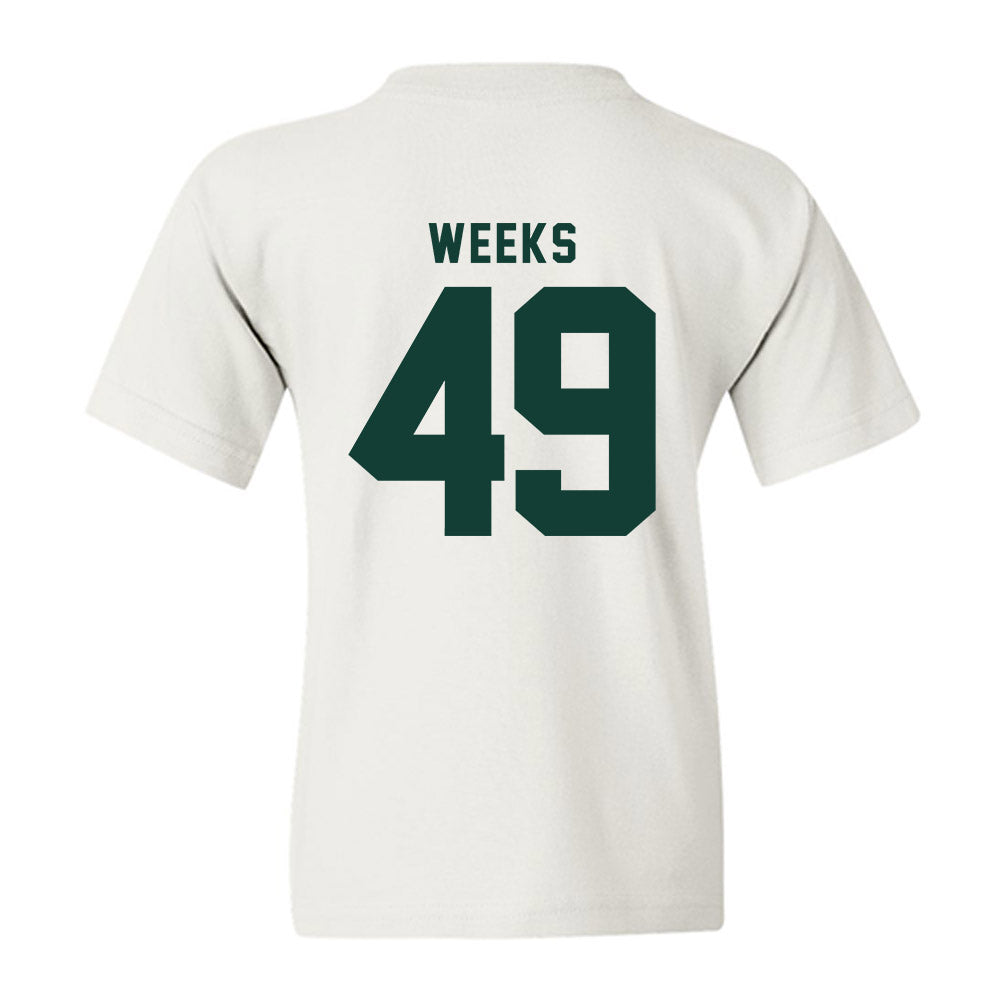 Michigan State - NCAA Football : Alex Weeks - Classic Shersey Youth T-Shirt-1
