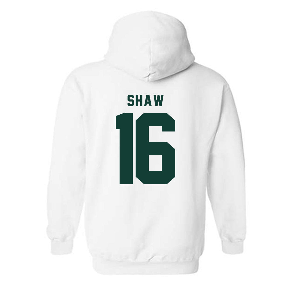 Michigan State - NCAA Football : Adam Shaw - Classic Shersey Hooded Sweatshirt-1