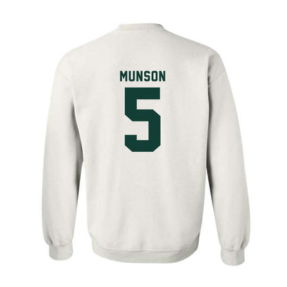 Michigan State - NCAA Men's Soccer : Brandon Munson - Classic Shersey Crewneck Sweatshirt-1