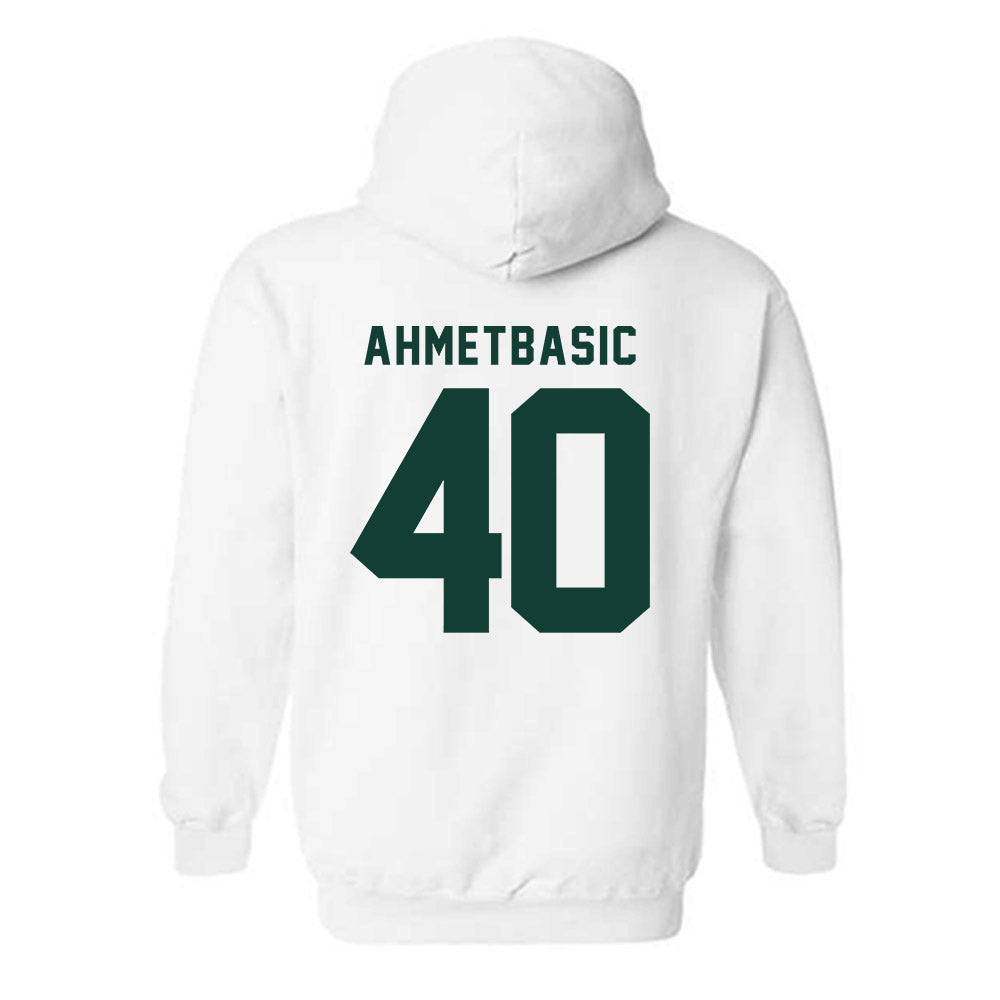 Michigan State - NCAA Football : Tarik Ahmetbasic - Classic Shersey Hooded Sweatshirt-1
