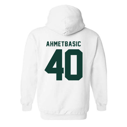 Michigan State - NCAA Football : Tarik Ahmetbasic - Classic Shersey Hooded Sweatshirt-1