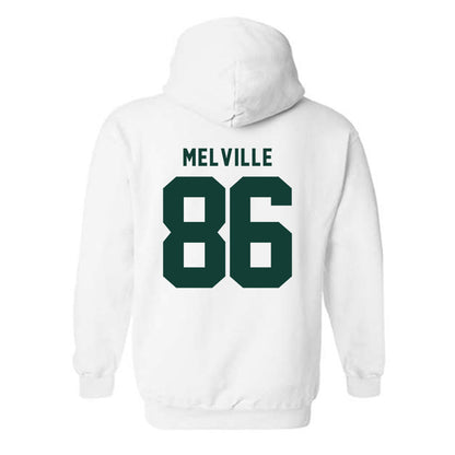 Michigan State - NCAA Football : Ethan Melville - Classic Shersey Hooded Sweatshirt-1