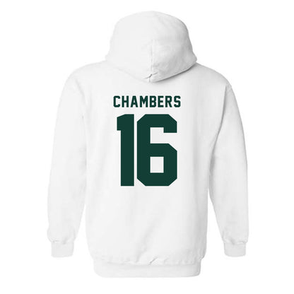 Michigan State - NCAA Baseball : Brady Chambers - Classic Shersey Hooded Sweatshirt-1