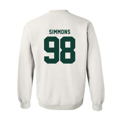 Michigan State - NCAA Football : Derrick Simmons - Classic Shersey Crewneck Sweatshirt-1