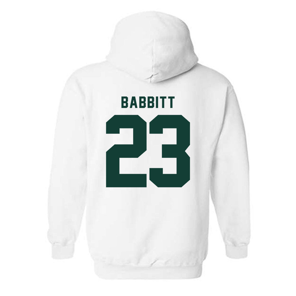 Michigan State - NCAA Football : Peyton Babbitt - Classic Shersey Hooded Sweatshirt-1