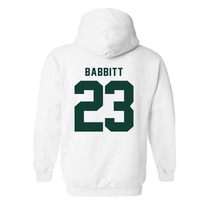 Michigan State - NCAA Football : Peyton Babbitt - Classic Shersey Hooded Sweatshirt-1