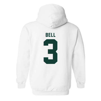 Michigan State - NCAA Football : Tre Bell - Classic Shersey Hooded Sweatshirt-1