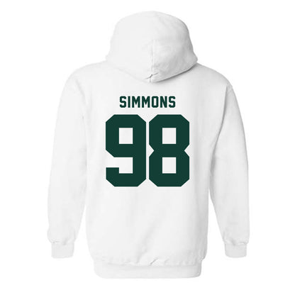 Michigan State - NCAA Football : Derrick Simmons - Classic Shersey Hooded Sweatshirt-1