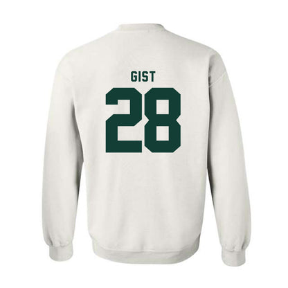 Michigan State - NCAA Football : Zion Gist - Classic Shersey Crewneck Sweatshirt-1