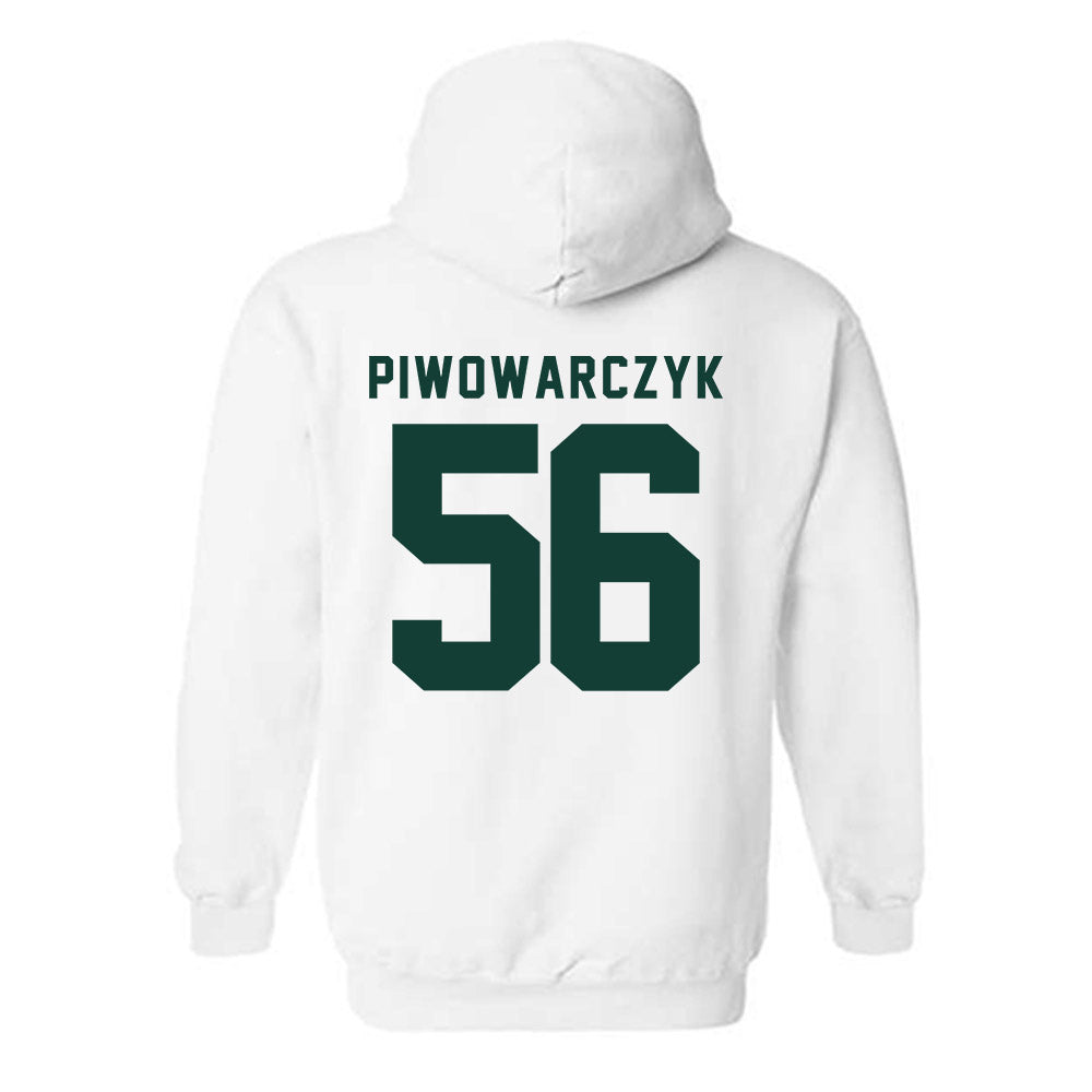 Michigan State - NCAA Football : Chris Piwowarczyk - Classic Shersey Hooded Sweatshirt-1