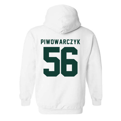 Michigan State - NCAA Football : Chris Piwowarczyk - Classic Shersey Hooded Sweatshirt-1