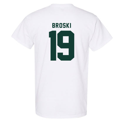 Michigan State - NCAA Baseball : Adam Broski - Classic Shersey T-Shirt-1
