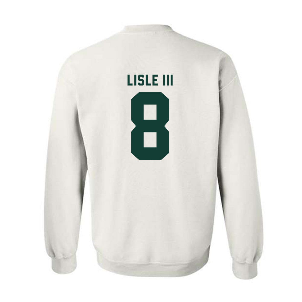 Michigan State - NCAA Football : Trey Lisle III - Classic Shersey Crewneck Sweatshirt-1