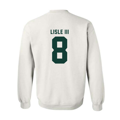 Michigan State - NCAA Football : Trey Lisle III - Classic Shersey Crewneck Sweatshirt-1