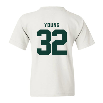 Michigan State - NCAA Football : Evan Young - Classic Shersey Youth T-Shirt-1