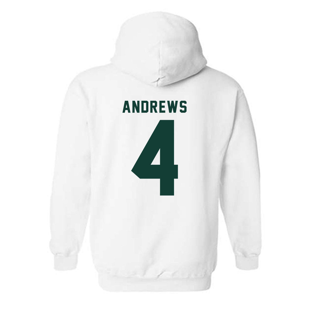 Michigan State - NCAA Women's Volleyball : Madi Andrews - Classic Shersey Hooded Sweatshirt-1