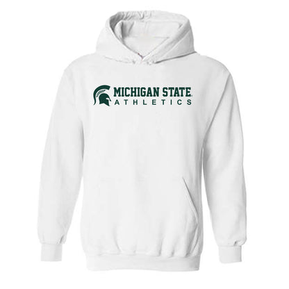 Michigan State - NCAA Men's Soccer : Thatcher Hogan - Classic Shersey Hooded Sweatshirt-0