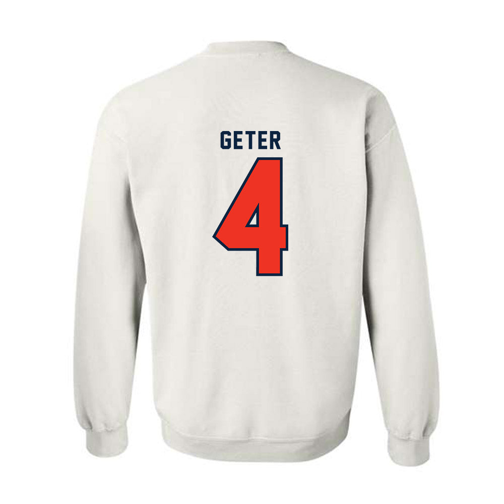 Syracuse - NCAA Football : Chase Geter - Classic Shersey Crewneck Sweatshirt-1
