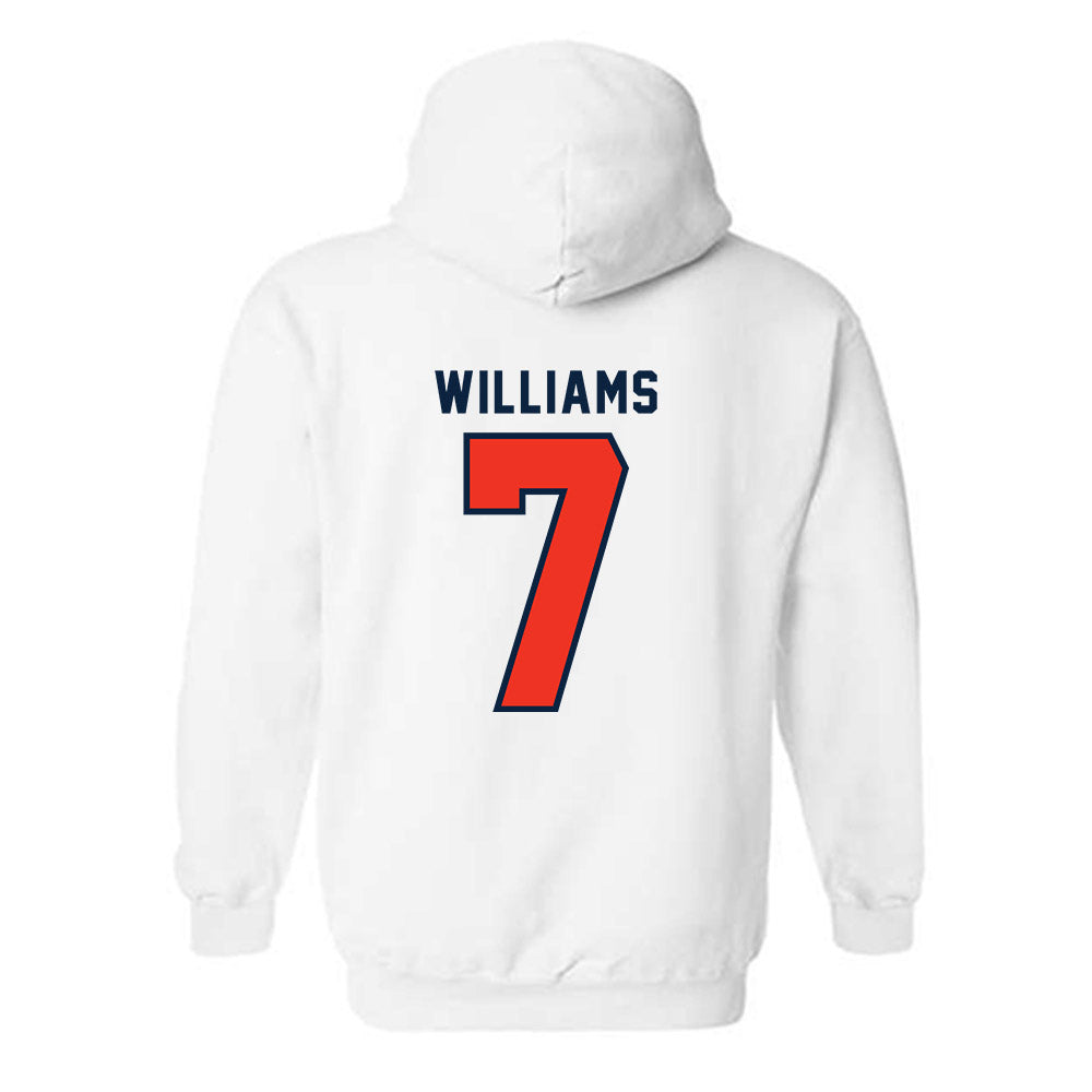 Syracuse - NCAA Football : Darien Williams - Classic Shersey Hooded Sweatshirt-1