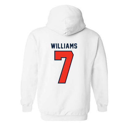 Syracuse - NCAA Football : Darien Williams - Classic Shersey Hooded Sweatshirt-1