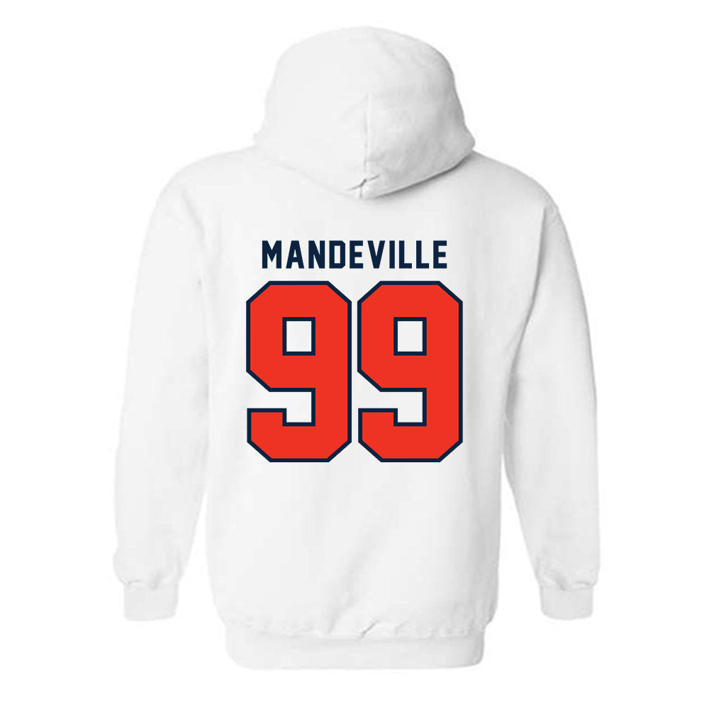 Syracuse - NCAA Women's Lacrosse : Kalena Mandeville - Classic Shersey Hooded Sweatshirt-1