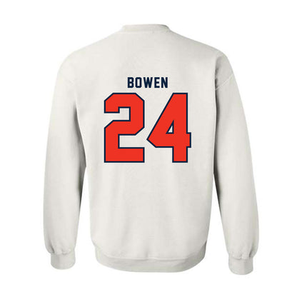 Syracuse - NCAA Men's Lacrosse : Dante Bowen - Classic Shersey Crewneck Sweatshirt-1