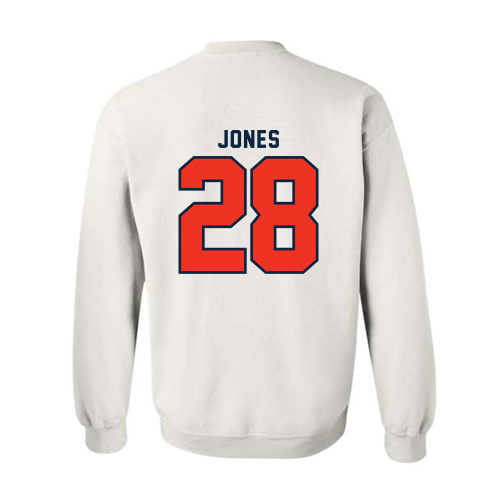 Syracuse - NCAA Women's Lacrosse : Harper Jones - Classic Shersey Crewneck Sweatshirt-1