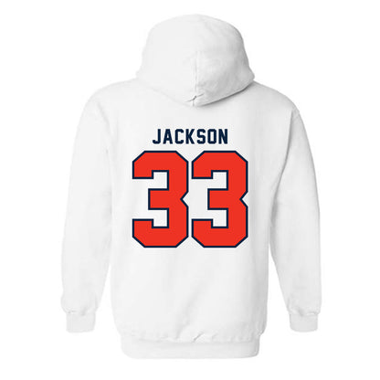 Syracuse - NCAA Softball : Harmony Jackson - Classic Shersey Hooded Sweatshirt-1