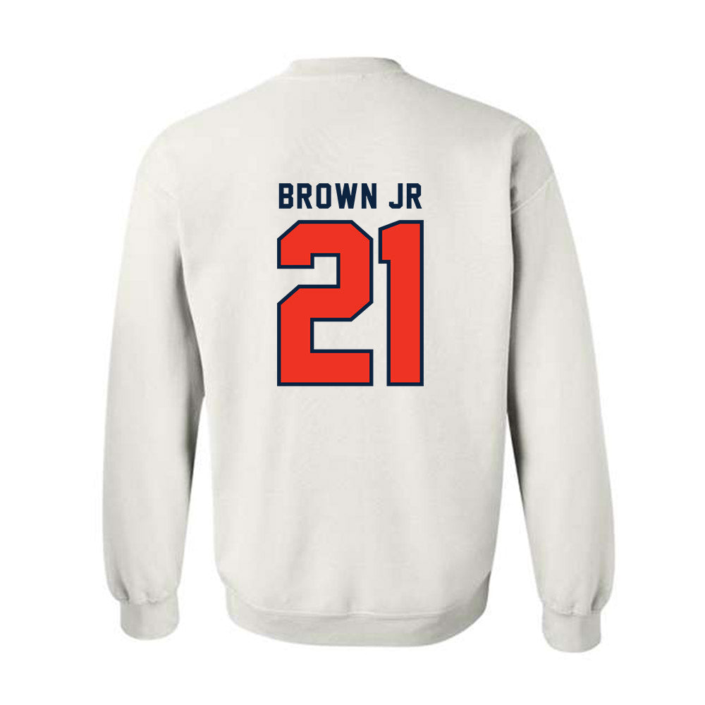 Syracuse - NCAA Football : Francis Brown Jr - Classic Shersey Crewneck Sweatshirt-1