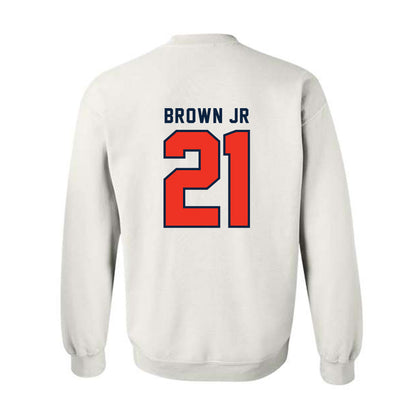 Syracuse - NCAA Football : Francis Brown Jr - Classic Shersey Crewneck Sweatshirt-1