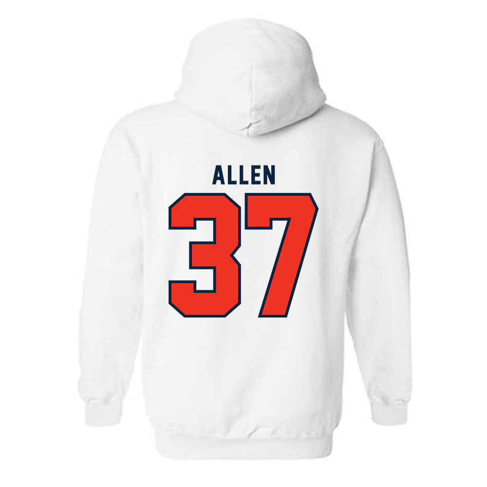 Syracuse - NCAA Women's Lacrosse : Mary Allen - Classic Shersey Hooded Sweatshirt-1