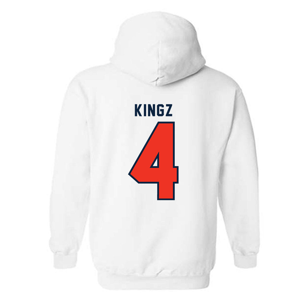 Syracuse - NCAA Men's Basketball : Nate Kingz - Classic Shersey Hooded Sweatshirt-1
