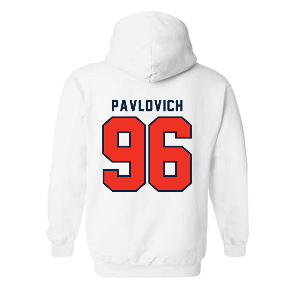 Syracuse - NCAA Football : Mateja Pavlovich - Classic Shersey Hooded Sweatshirt-1