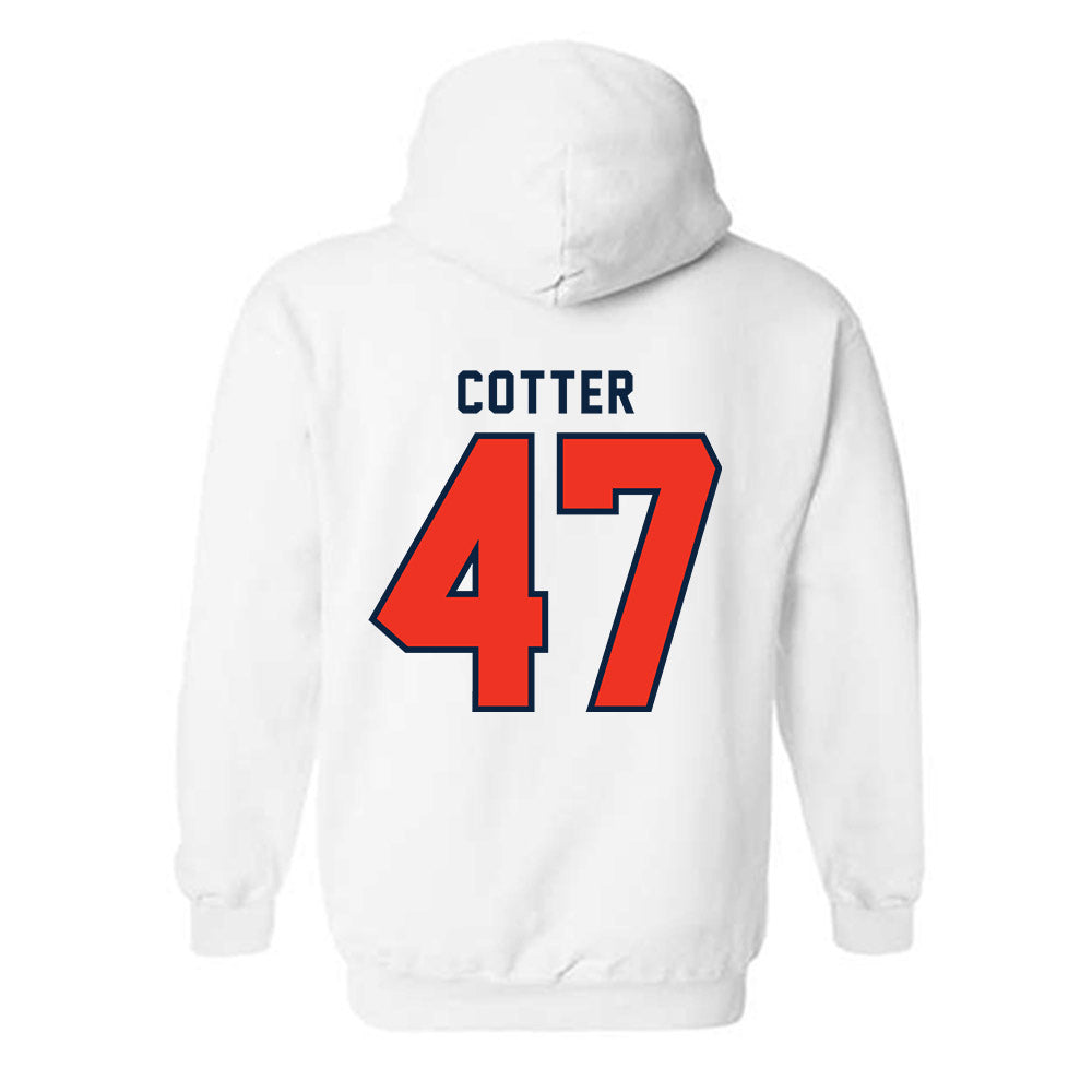 Syracuse - NCAA Women's Lacrosse : Mileena Cotter - Classic Shersey Hooded Sweatshirt-1