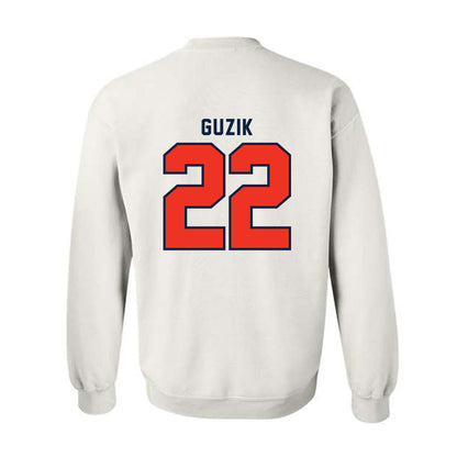 Syracuse - NCAA Women's Lacrosse : Molly Guzik - Classic Shersey Crewneck Sweatshirt-1
