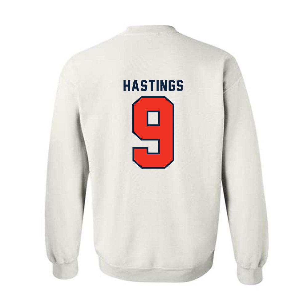 Syracuse - NCAA Football : Isaiah Hastings - Classic Shersey Crewneck Sweatshirt-1