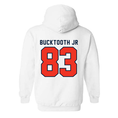 Syracuse - NCAA Men's Lacrosse : Brett Bucktooth Jr - Classic Shersey Hooded Sweatshirt-1